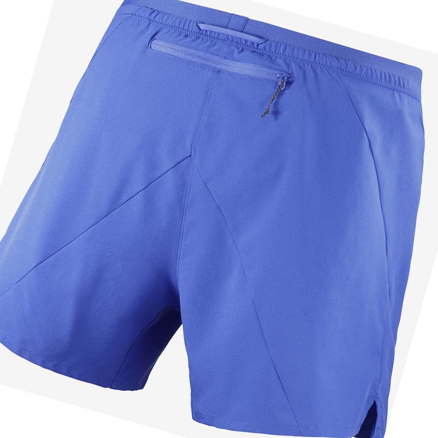 Bermudas Salomon CROSS 5'' Hombre Azules | MX 3167ZUT